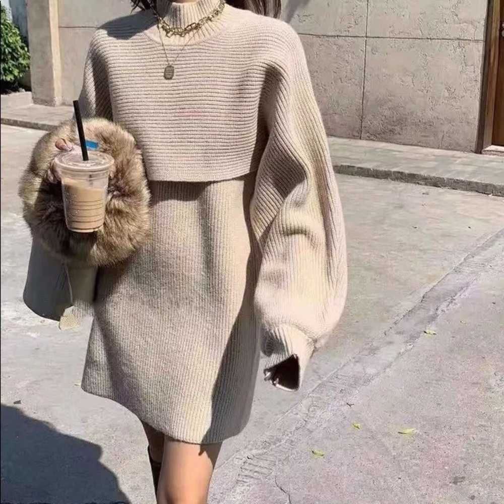 2-Piece Sweater and Dress Set - Picture 10 of 16